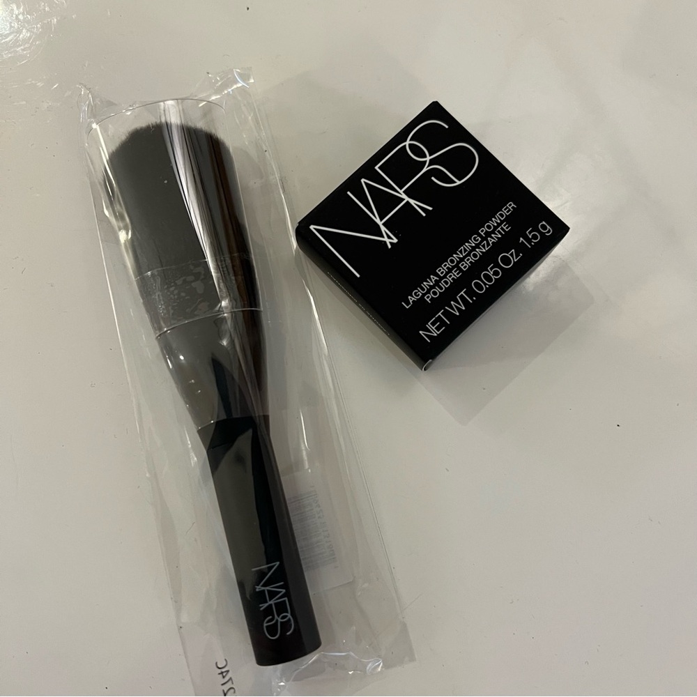 🆕 NARS Laguna Bronzing Powder with Brush, Travel-Sized